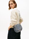 Grey Chain Strap Convertible Crossbody Bag  Women