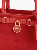 Red The American Icon Suede Tote Bag  Women