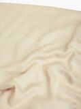 Beige TH Monogram Scarf With Wool  Women
