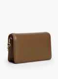 Brown Heritage TH Monogram Plaque Clutch  Women