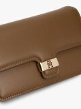 Brown Heritage TH Monogram Plaque Clutch  Women