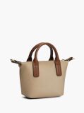 Beige Popette Crossbody Tote Bag  Women