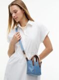 Blue Popette Crossbody Tote Bag  Women