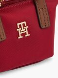 Red Tote Bag Keyring Pouch Charm  Women