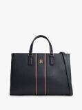 Blue Signature Crossbody Satchel  Women