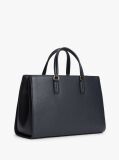 Blue Signature Crossbody Satchel  Women