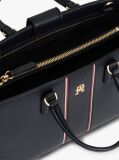 Blue Signature Crossbody Satchel  Women