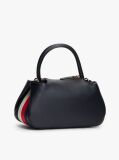 Blue TH Monogram Repeat Logo Satchel  Women
