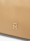 Beige TH Monogram Repeat Logo Satchel  Women