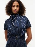 Multi Rope Print Pure Silk Scarf  Women