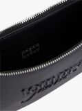 Black Essential Tonal Logo Shoulder Bag  Women