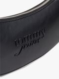 Black Essential Tonal Logo Shoulder Bag  Women