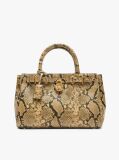 Multi The American Icon Snake Print Leather Tote Bag  Women