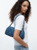Denim Τσάντα Ώμου Denim Καπιτονέ Με Μονόγραμμα TH  Γυναίκες