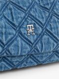 Denim Τσάντα Ώμου Denim Καπιτονέ Με Μονόγραμμα TH  Γυναίκες