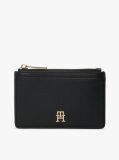 Black Hilfiger Icon Zipped Card Holder  Women