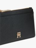 Black Hilfiger Icon Zipped Card Holder  Women