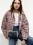 Blue Colour-Blocked TH Monogram Crossbody Camera Bag  Women