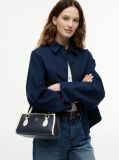 Blue TH Monogram Colour-Blocked Satchel  Women