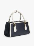 Blue TH Monogram Colour-Blocked Satchel  Women