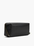 Black Hilfiger Icon Debossed Washbag  Women