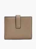 Beige TH Monogram Plaque Bifold Wallet  Women