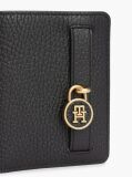 Black The American Icon Leather Bifold Wallet  Women