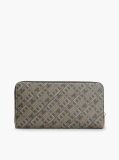 Multi Hilfiger Icon Print Zip-Around Wallet  Women
