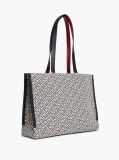 Μπλε TH Monogram Τσάντα Tote Jacquard  Γυναίκες
