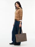 Beige TH Monogram Jacquard Tote Bag  Women