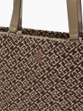 Beige TH Monogram Jacquard Tote Bag  Women