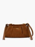 Brown Soft Suede Crossbody Bag  Women