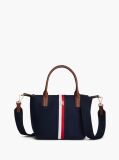 Blue Popette Global Stripe Crossbody Tote Bag  Women