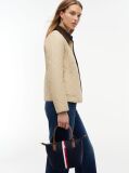 Blue Popette Global Stripe Crossbody Tote Bag  Women