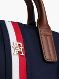 Blue Popette Global Stripe Crossbody Tote Bag  Women