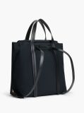 Black TH Monogram Convertible Tote Bag Backpack  Women