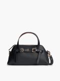 Blue Buckle Strap Crossbody Tote Bag  Women