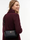 Black Repeat Logo Strap Crossbody Camera Bag  Women