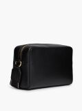 Black Repeat Logo Strap Crossbody Camera Bag  Women