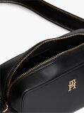 Black Repeat Logo Strap Crossbody Camera Bag  Women