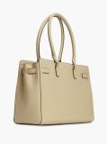 Beige TH Monogram Plaque Tote Bag  Women