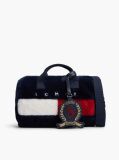 Μπλε Archive Τσάντα Duffel Με Συνθετική Γούνα Και Λογότυπο  Γυναίκες