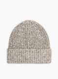 Beige Neppy Chunky Beanie  Women
