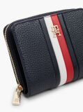 Blue Hilfiger Icon Global Stripe Zip-Around Wallet  Women