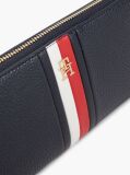 Blue Hilfiger Icon Global Stripe Zip-Around Wallet  Women