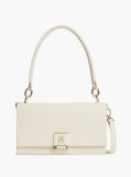 Beige Global Stripe TH Monogram Crossbody Bag  Women