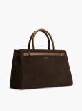 Brown The American Icon Suede Tote Bag  Women