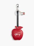 Red Signature Logo Apple Purse Charm  Women