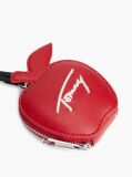 Red Signature Logo Apple Purse Charm  Women