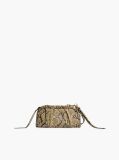 Multi Soft Leather Snake Print Crossbody Bag  Women